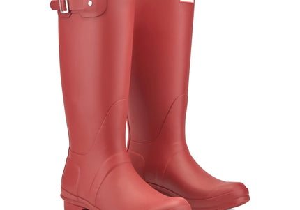 HUNTER W ORIGINAL TALL BOOT WOMEN RAIN BOOTS - Military Red