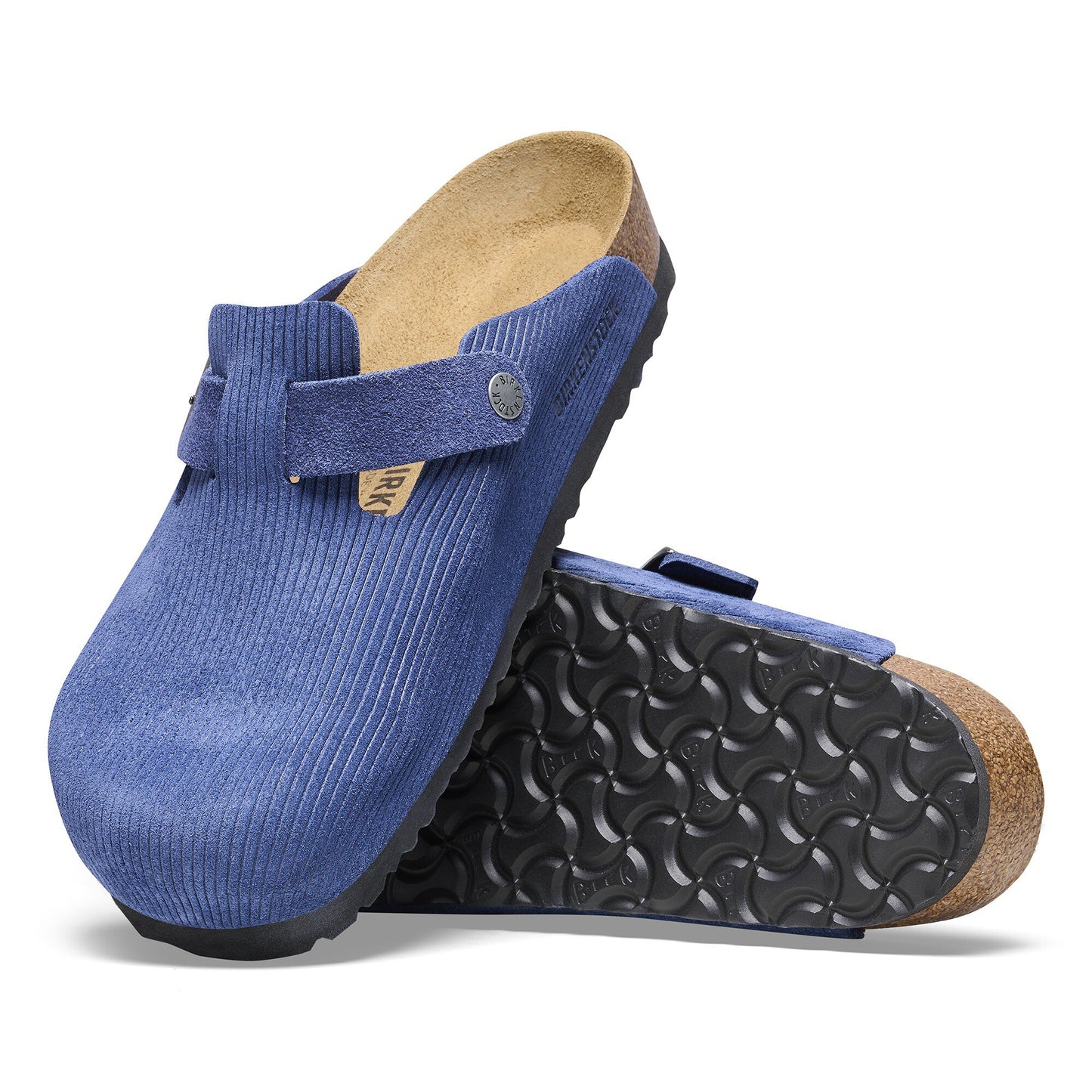 BIRKENSTOCK BOSTON SUEDE EMBOSSED