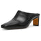STEVE MADDEN JAMASON Black Leather