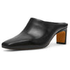 Black Leather / 6 / Medium