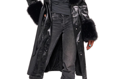 AZALEA WANG KAYA WOMEN COATS - Midnight