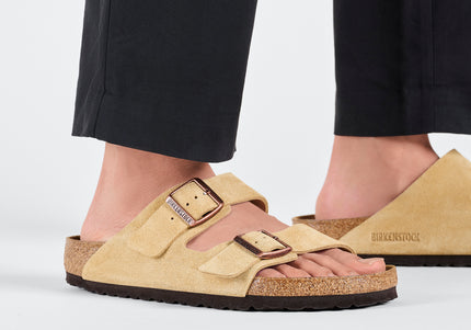 BIRKENSTOCK ARIZONA SUEDE LEATHER WOMEN SANDALS