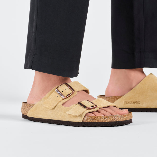 BIRKENSTOCK ARIZONA SUEDE LEATHER WOMEN SANDALS