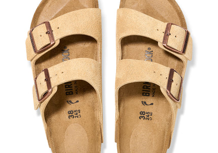 BIRKENSTOCK ARIZONA SUEDE LEATHER WOMEN SANDALS