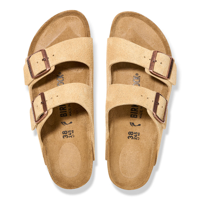 BIRKENSTOCK ARIZONA SUEDE LEATHER WOMEN SANDALS