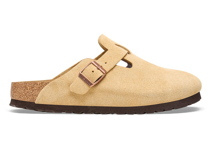 BIRKENSTOCK BIRKENSTOCK BOSTON SUEDE LEATHER WOMEN CLOGS