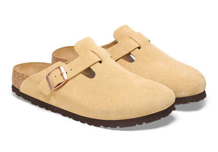 BIRKENSTOCK BIRKENSTOCK BOSTON SUEDE LEATHER WOMEN CLOGS