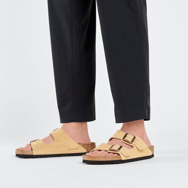 BIRKENSTOCK ARIZONA SUEDE LEATHER WOMEN SANDALS