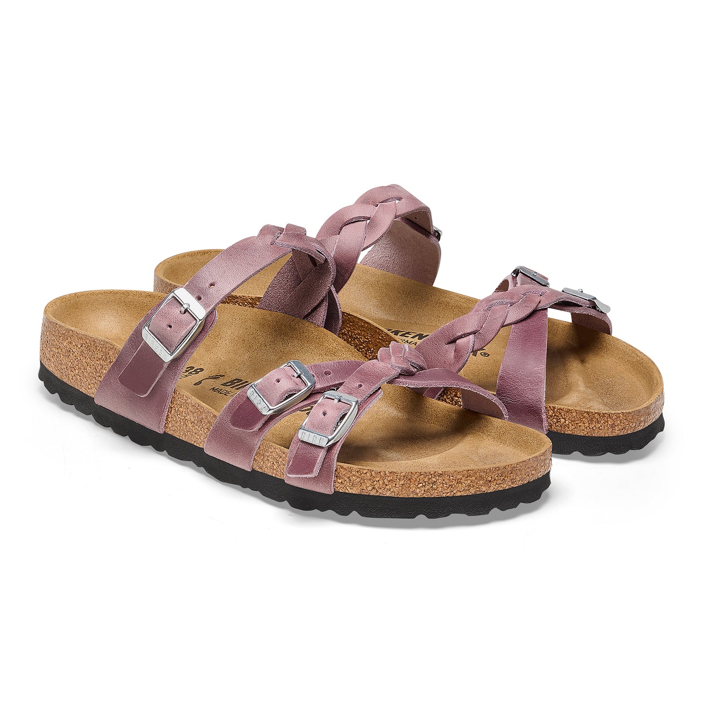 BIRKENSTOCK Franca Braid Oiled Leather