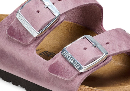 BIRKENSTOCK ARIZONA OILED LEATHER WOMEN SANDALS
