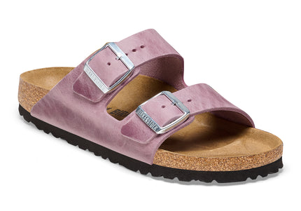 BIRKENSTOCK ARIZONA OILED LEATHER WOMEN SANDALS