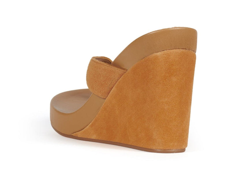 JEFFREY CAMPBELL LIEZEL Women Sandals - Natural Suede Combo
