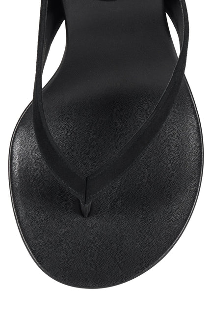 JEFFREY CAMPBELL LIEZEL Women Sandals - Black Suede Combo