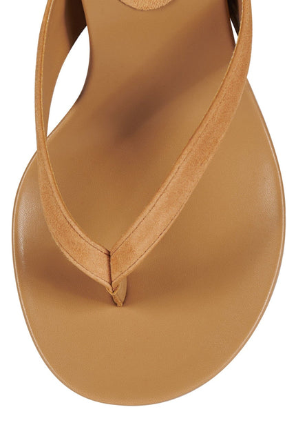 JEFFREY CAMPBELL LIEZEL Women Sandals - Natural Suede Combo