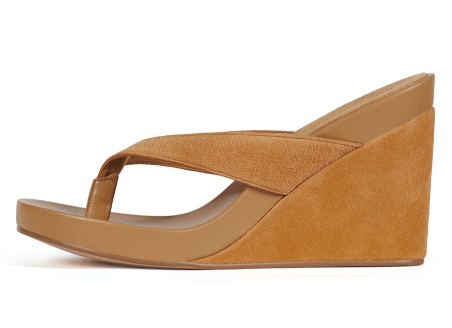 JEFFREY CAMPBELL LIEZEL Women Sandals - Natural Suede Combo