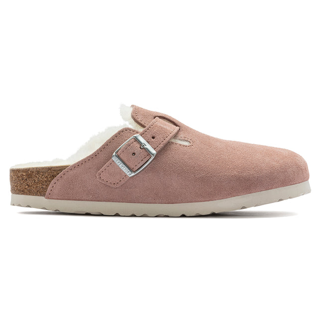 BIRKENSTOCK BOSTON SHEARLING WOMEN CLOGS
