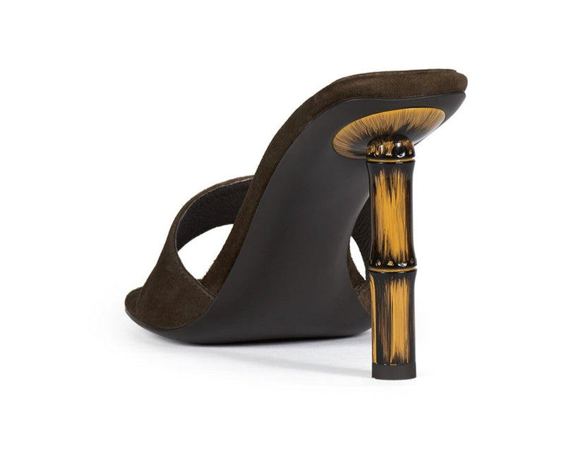JEFFREY CAMPBELL LINETTE Women Heels - Espresso Suede
