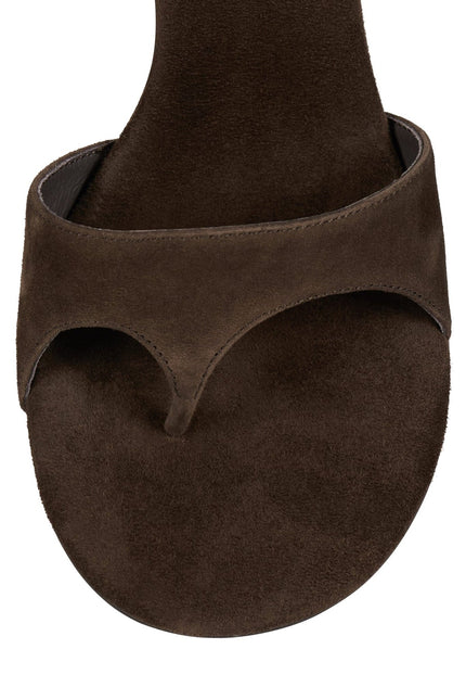 JEFFREY CAMPBELL LINETTE Women Heels - Espresso Suede