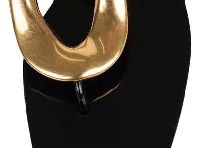 JEFFREY CAMPBELL LINQUES-J Women Sandals - Black Shiny Gold