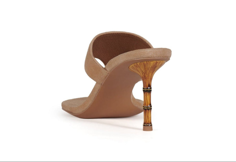 JEFFREY CAMPBELL MARILLA Women Heels - Camel Suede