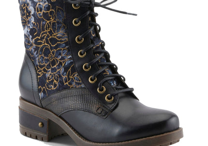 L'ARTISTE MARTY-FLOW WOMEN BOOTS - Black Multi