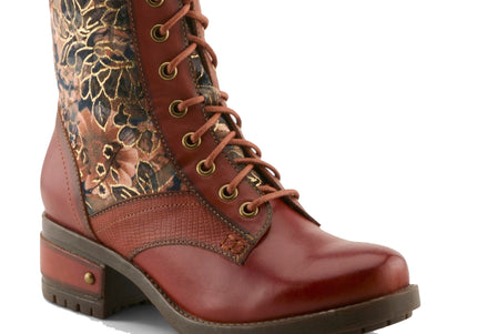 L'ARTISTE MARTY-FLOW WOMEN BOOTS - Camel Multi