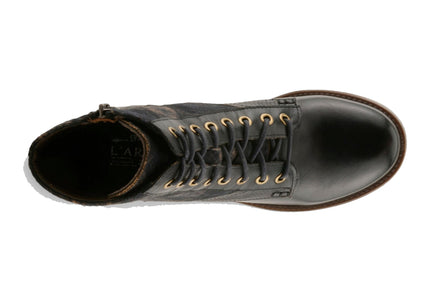L'ARTISTE MARTY-PLAID WOMEN BOOTS - Black Multi