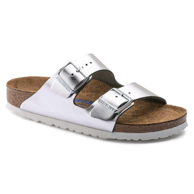 BIRKENSTOCK ARIZONA SOFT FOOTBED LEATHER WOMEN SANDALS