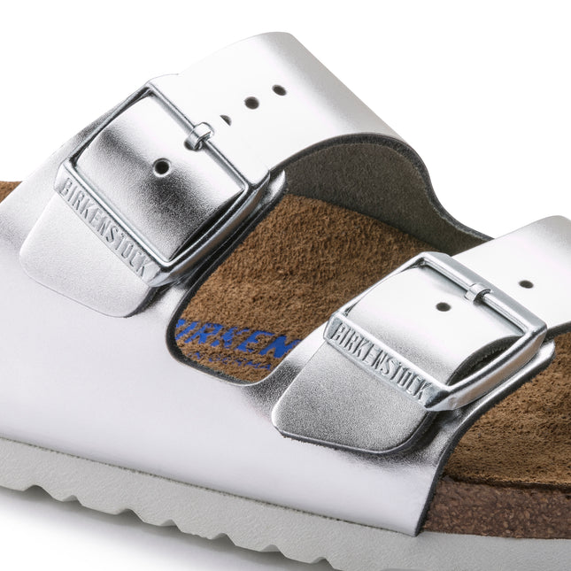 BIRKENSTOCK ARIZONA SOFT FOOTBED LEATHER WOMEN SANDALS