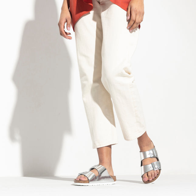 BIRKENSTOCK ARIZONA SOFT FOOTBED LEATHER WOMEN SANDALS