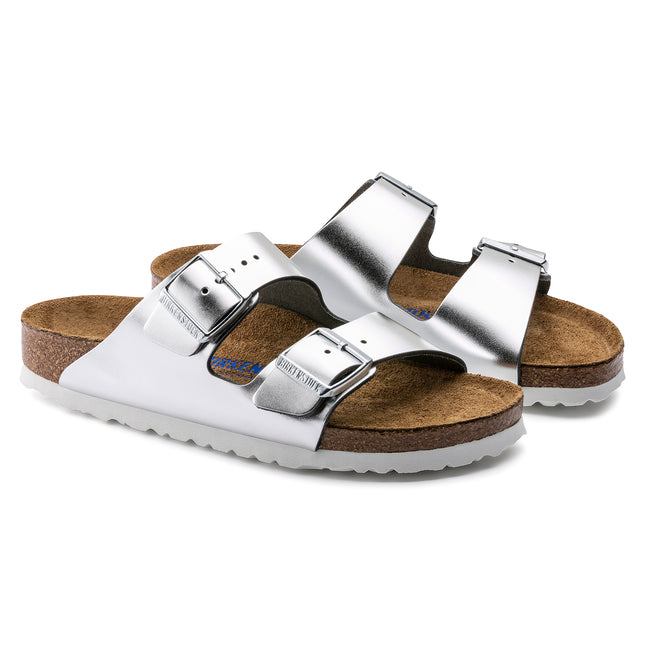BIRKENSTOCK ARIZONA SOFT FOOTBED LEATHER WOMEN SANDALS