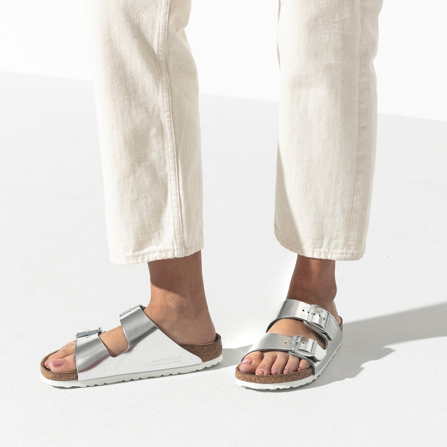 BIRKENSTOCK ARIZONA SOFT FOOTBED LEATHER WOMEN SANDALS