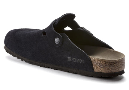 BIRKENSTOCK BOSTON SOFT FOOTBED SUEDE LEATHER WOMEN CLOGS