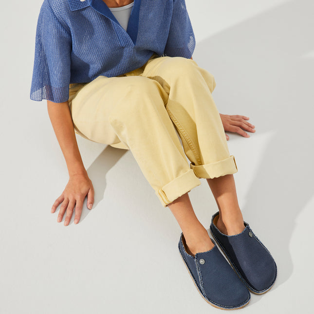BIRKENSTOCK ZERMATT CANVAS TEXTILE UNISEX CLOGS