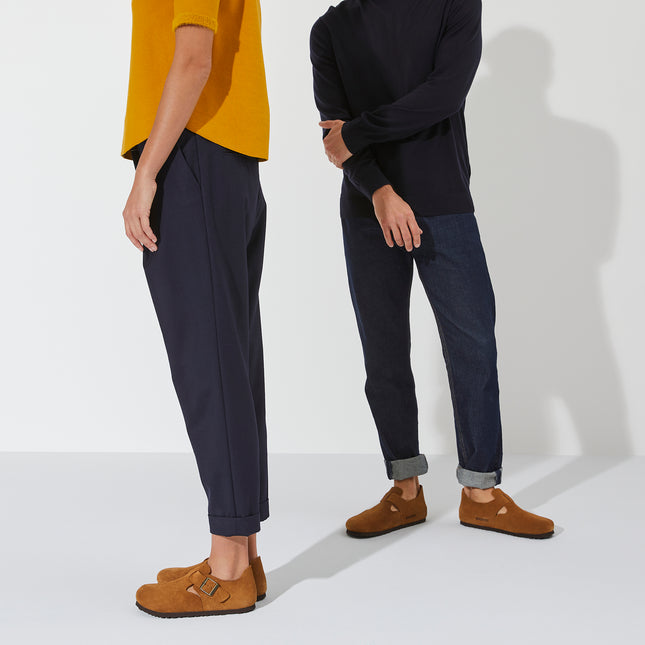 BIRKENSTOCK BIRKENSTOCK LONDON SUEDE LEATHER UNISEX SHOES