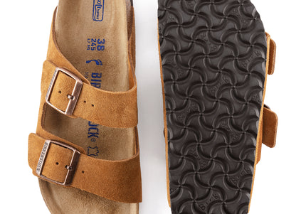 BIRKENSTOCK Arizona Soft Footbed Suede Leather