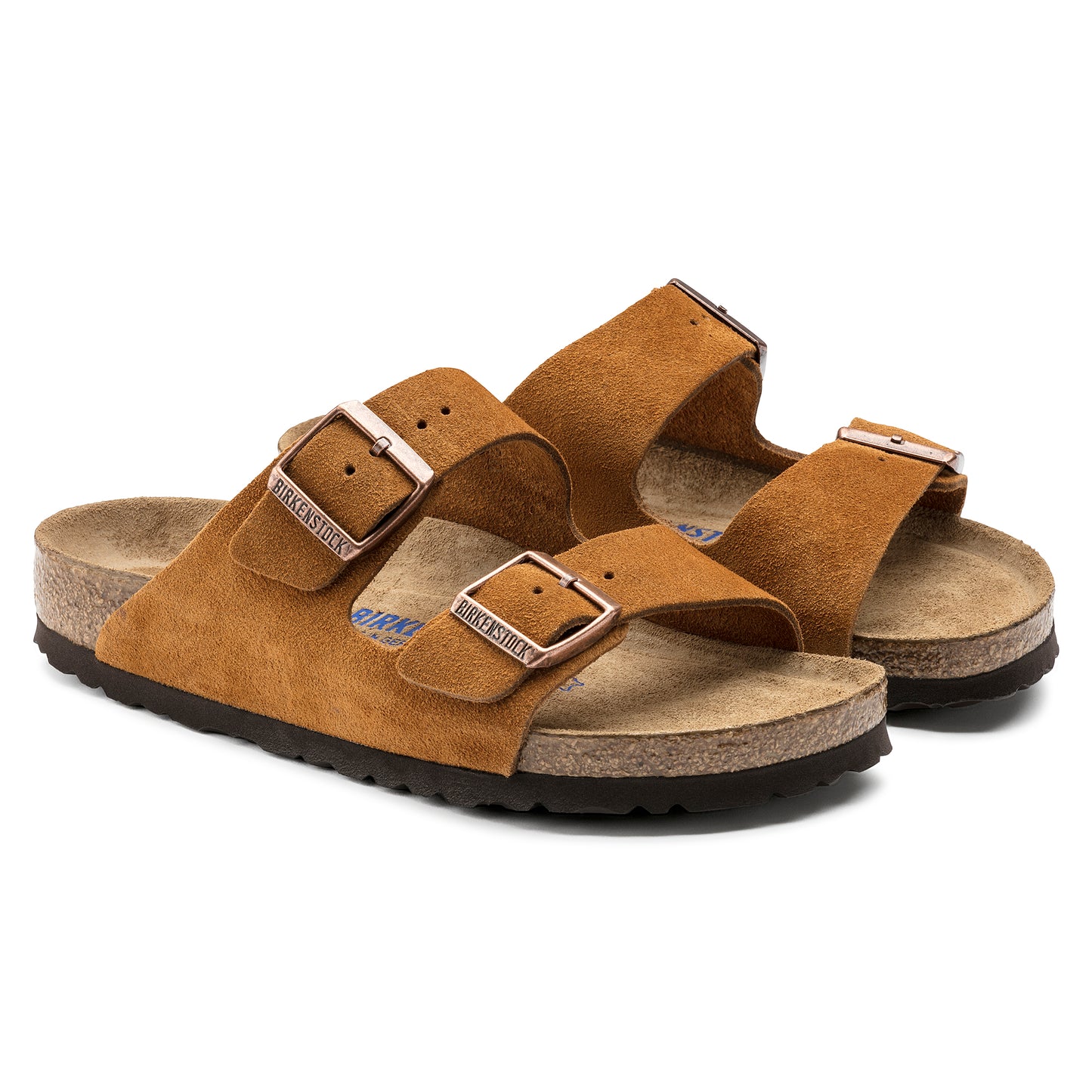 BIRKENSTOCK Arizona Soft Footbed Suede Leather