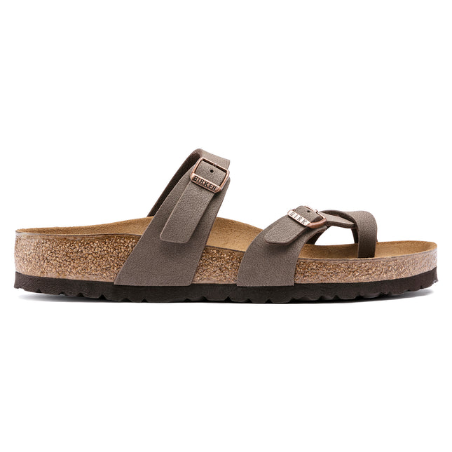 BIRKENSTOCK MAYARI BIRKIBUC WOMEN SANDALS - Mocha Regular