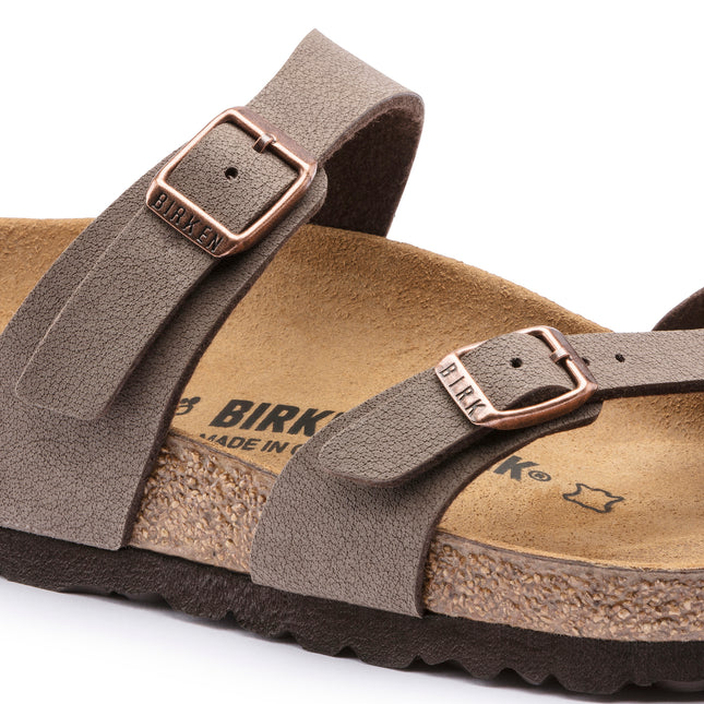 BIRKENSTOCK MAYARI BIRKIBUC WOMEN SANDALS - Mocha Regular