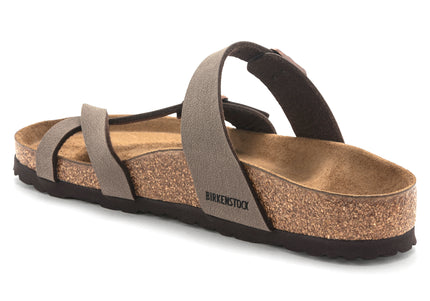 BIRKENSTOCK MAYARI BIRKIBUC WOMEN SANDALS - Mocha Regular