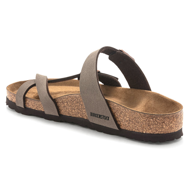 BIRKENSTOCK MAYARI BIRKIBUC WOMEN SANDALS - Mocha Regular
