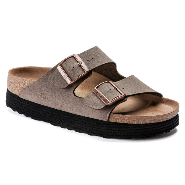 BIRKENSTOCK ARIZONA PLATFORM VEGAN WOMEN SANDALS