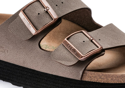 BIRKENSTOCK ARIZONA PLATFORM VEGAN WOMEN SANDALS