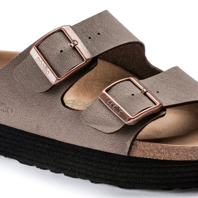 BIRKENSTOCK ARIZONA PLATFORM VEGAN WOMEN SANDALS