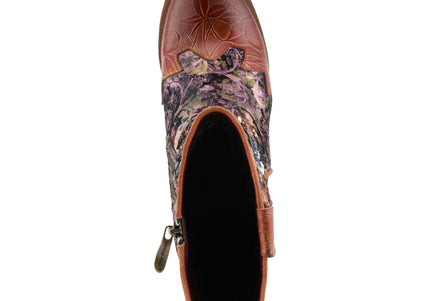L'ARTISTE MYOHMY WOMEN BOOTS - Camel Multi