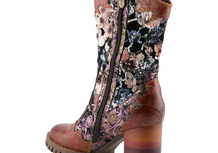 L'ARTISTE MYOHMY WOMEN BOOTS - Camel Multi