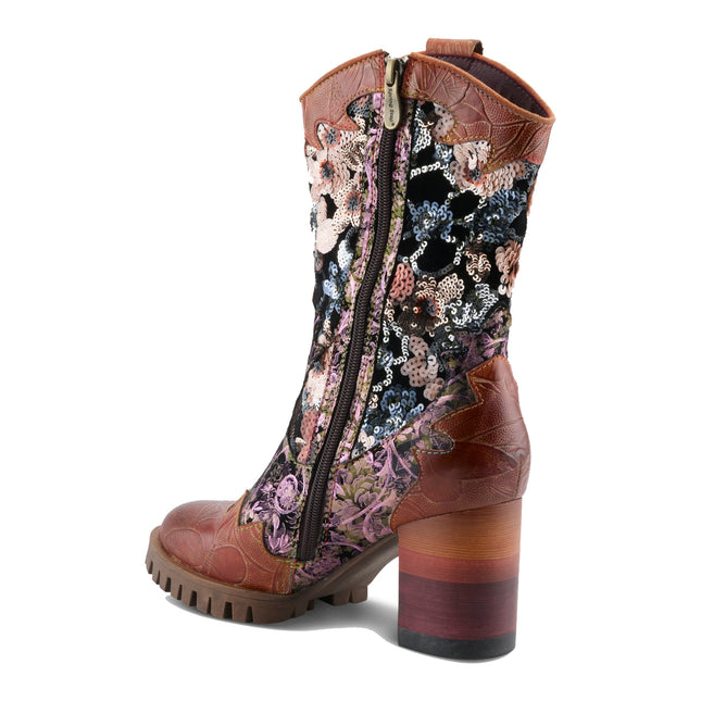 L'ARTISTE MYOHMY WOMEN BOOTS - Camel Multi