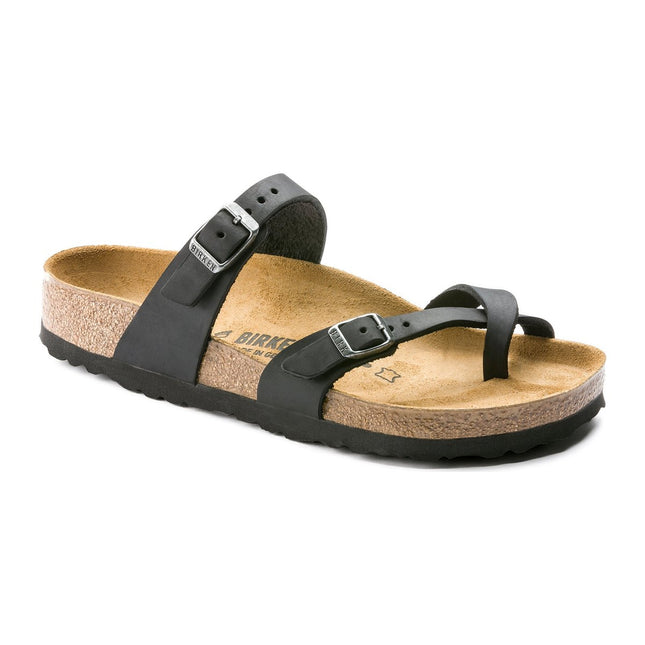 BIRKENSTOCK MAYARI OILED LEATHER WOMEN SANDALS