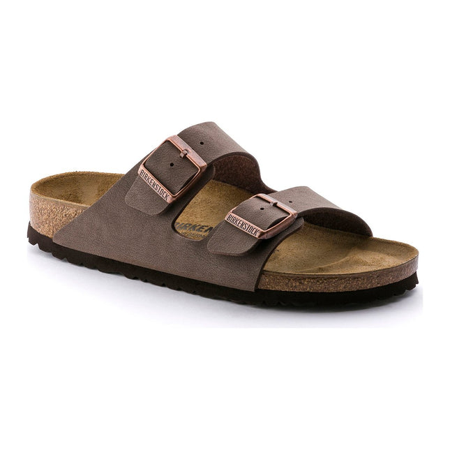 BIRKENSTOCK ARIZONA BIRKIBUCK WOMEN SANDALS - Mocha Regular