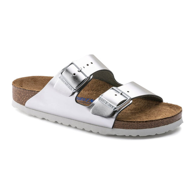BIRKENSTOCK ARIZONA SOFT FOOTBED LEATHER WOMEN SANDALS